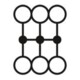 Phoenix Contact Bloc de distribution PTFIX 6X2,5 GN