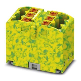 Phoenix Contact Bloc de distribution PTFIX 6X2,5 GNYE