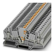 Phoenix Contact Bornes de passage 0,2-10 mm², 8,2 mm, gris UTME 6-1
