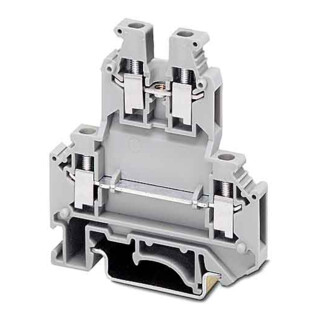 Phoenix Contact Bornes double niveau UKK 3 gris 500 V 24 A