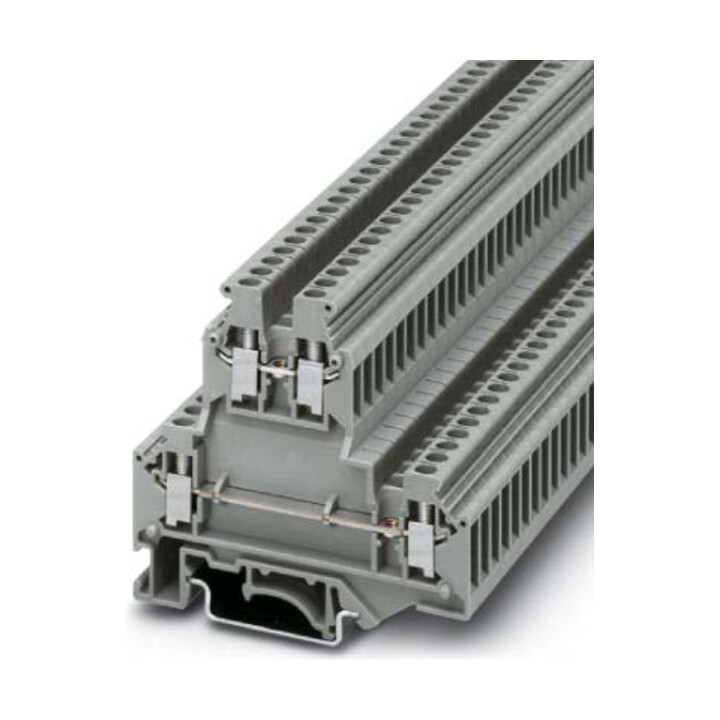 Phoenix Contact Bornes double UKKB 3 gris 500 V 24 A 2,5 mm² à vis