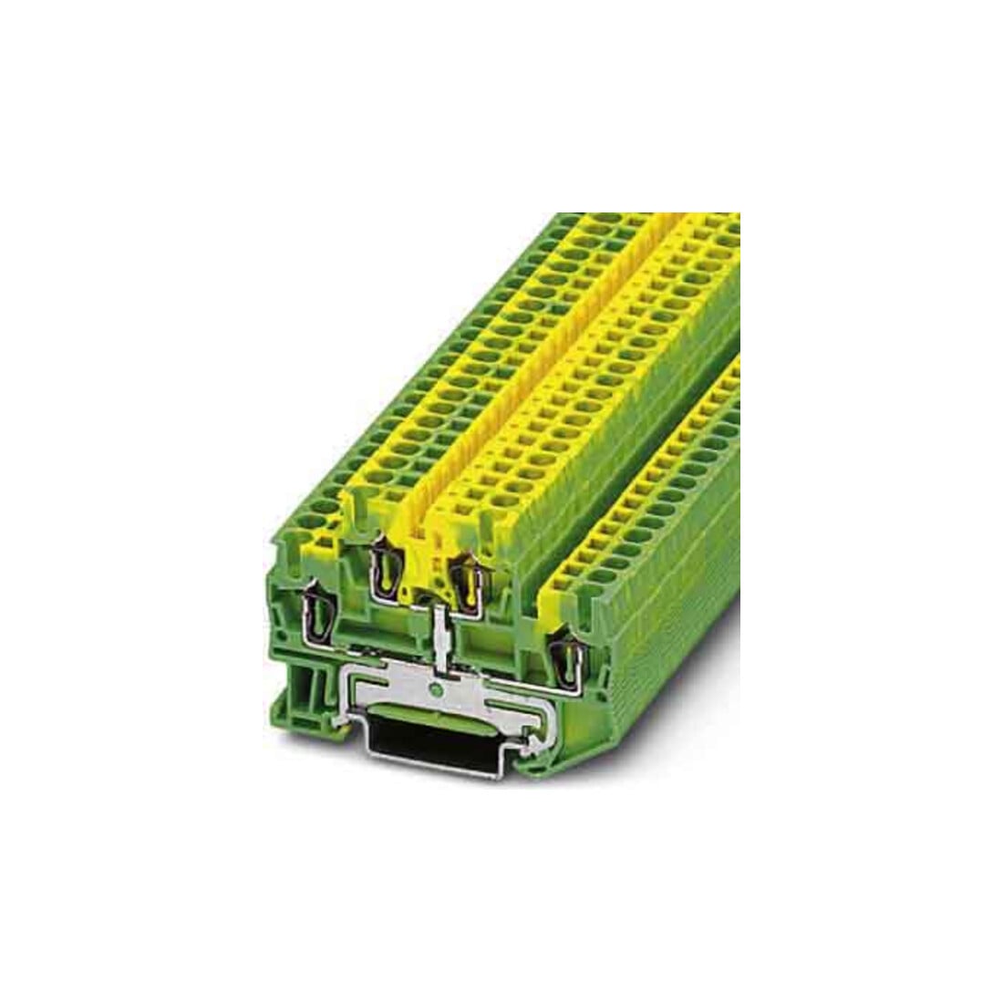Phoenix Contact Bornier 0,08-4 mm² gn-ja STTB 2,5-PE