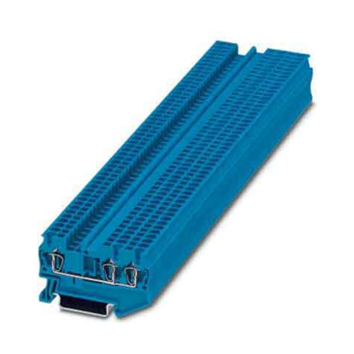 Phoenix Contact Bornier de passage 0,08-4qmm L=5,2mm bl ST 2,5-TWIN BU