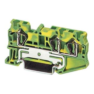 Phoenix Contact Bornier de passage 0,08-6 mm² vert-jaune ST 4-TWIN-PE