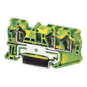 Phoenix Contact Bornier de passage 0,08-6 mm² vert-jaune ST 4-TWIN-PE-2