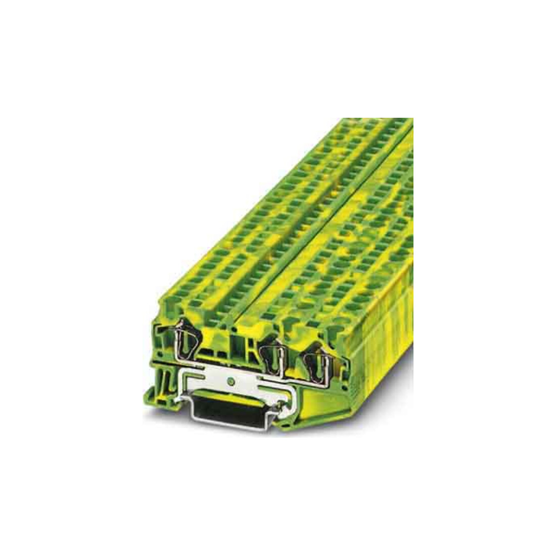 Phoenix Contact Bornier de passage 0,08-6 mm² vert-jaune ST 4-TWIN-PE