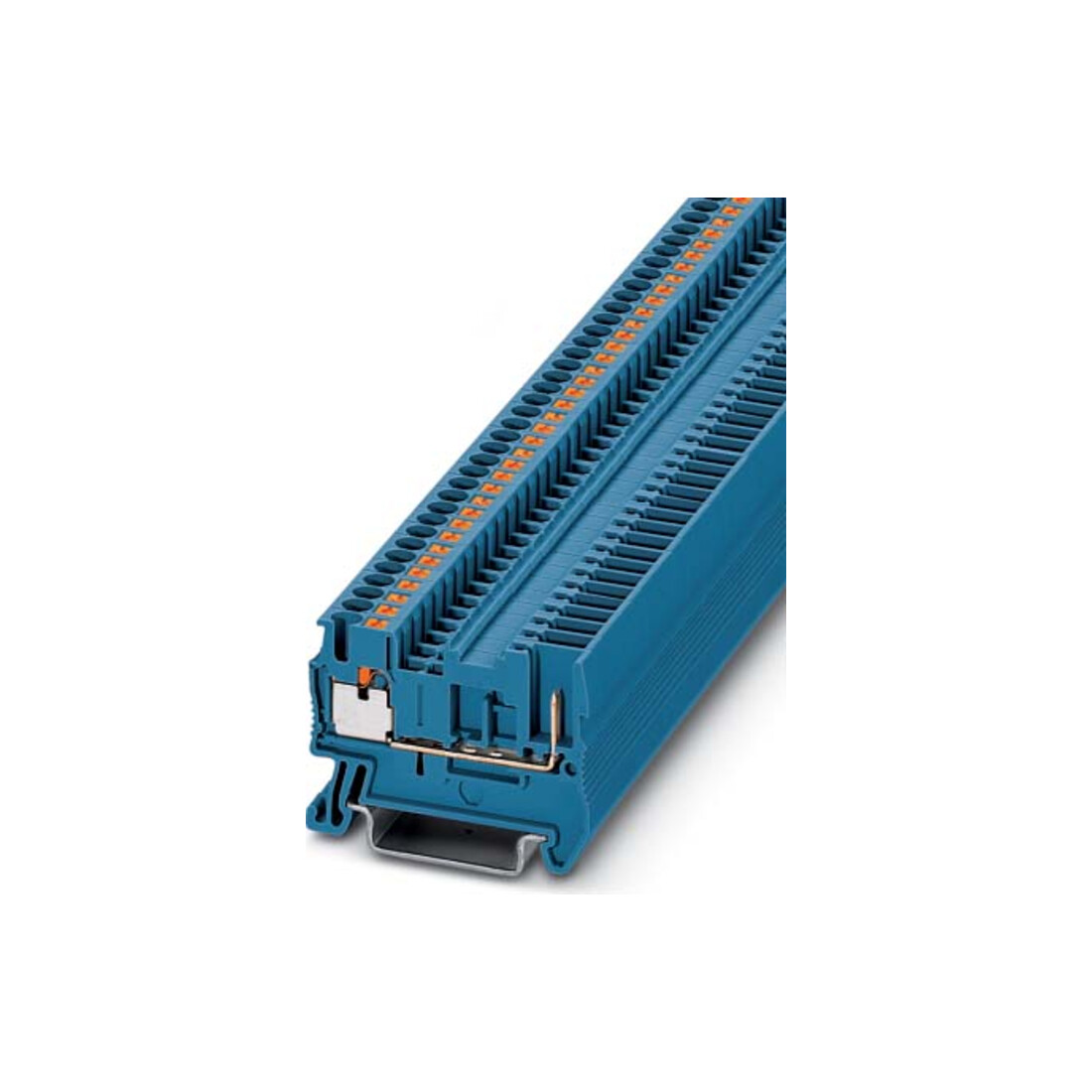 Phoenix Contact Bornier de passage 0,14-4 mm², 5,2 mm, bleu PT 2,5/1P BU