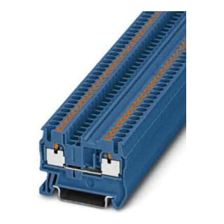 Phoenix Contact Bornier de passage 0,14-4 mm², 5,2 mm, bleu PT 2,5 BU
