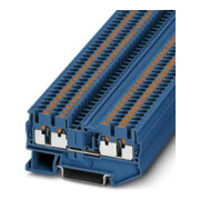 Phoenix Contact Bornier de passage 0,14-4 mm², 5,2 mm, bleu PT 2,5-QUATTRO BU-1