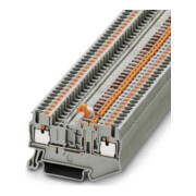 Phoenix Contact Bornier de passage 0,14-4 mm², 5,2 mm, gris PT 2,5-MT-1