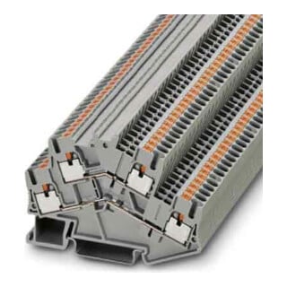 Phoenix Contact Bornier de passage 0,14-4 mm², 5,2 mm, gris PTTBS 2,5
