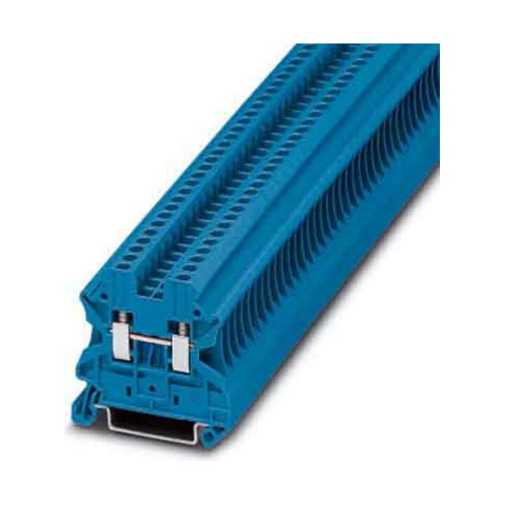 Phoenix Contact Bornier de passage 0,14-4qmm I=5,2mm bl UT 2,5 BU