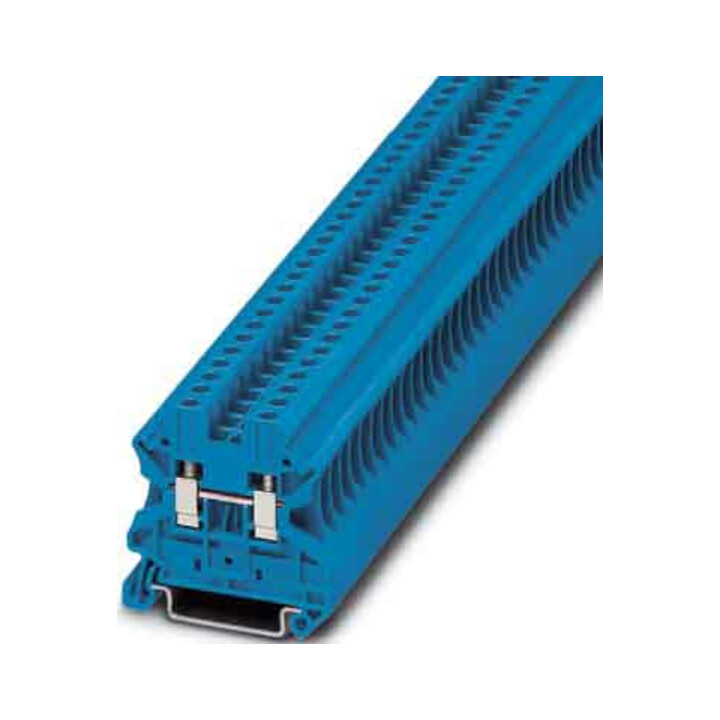 Phoenix Contact Bornier de passage 0,14-6 mm² L=6,2 mm bl UT 4 BU