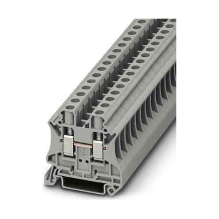 Phoenix Contact Bornier de passage 0,2-10 mm² L=8,2 mm gris UT 6