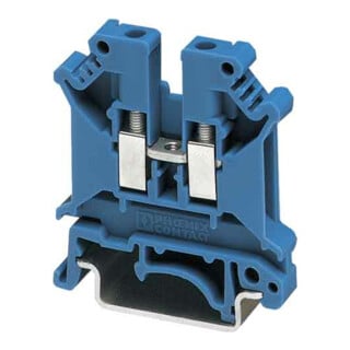 Phoenix Contact Bornier de passage 0,2-6 mm² I=6,2 mm bl UK 5 N BU