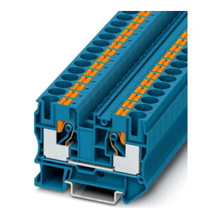 Phoenix Contact Bornier de passage 0,5-16 mm² bleu PT 10 BU