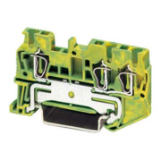 Phoenix Contact Bornier de terre 0,08-4 mm² vert-jaune ST 2,5-TWIN-PE-1
