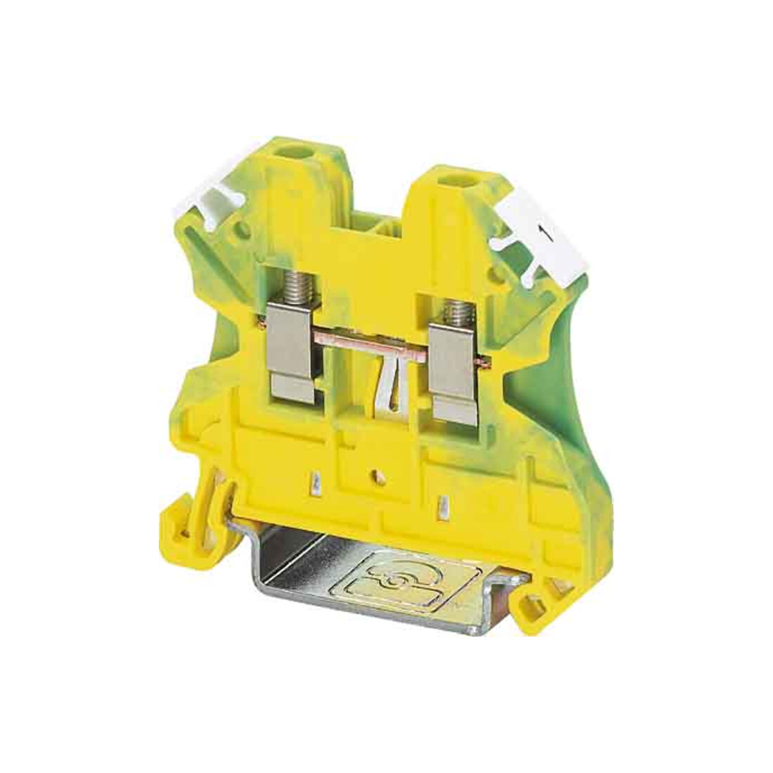 Phoenix Contact Bornier de terre 0,14-4 mm² vert-jaune UT 2,5-PE