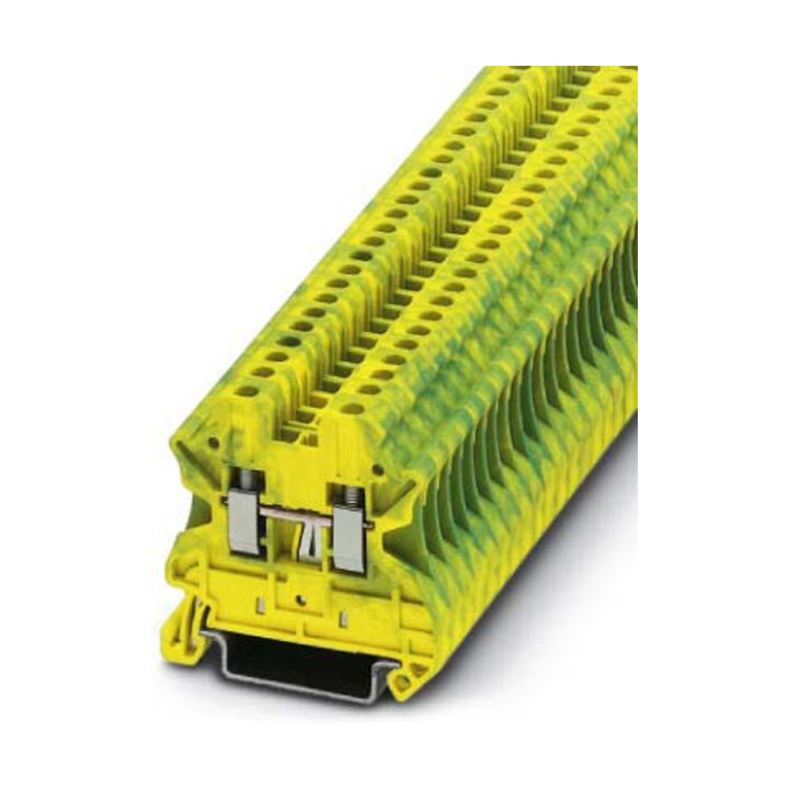 Phoenix Contact Bornier de terre 0,14-4 mm² vert-jaune UT 2,5-PE