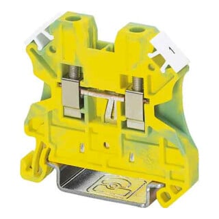 Phoenix Contact Bornier de terre 0,14-6 mm² vert-jaune UT 4-PE