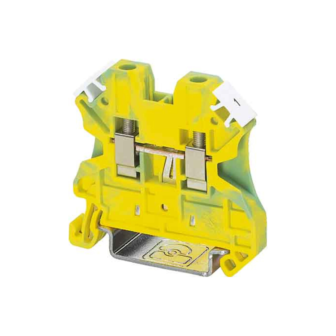 Phoenix Contact Bornier de terre 0,14-6 mm² vert-jaune UT 4-PE