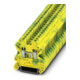 Phoenix Contact Bornier de terre 0,14-6 mm² vert-jaune UT 4-PE