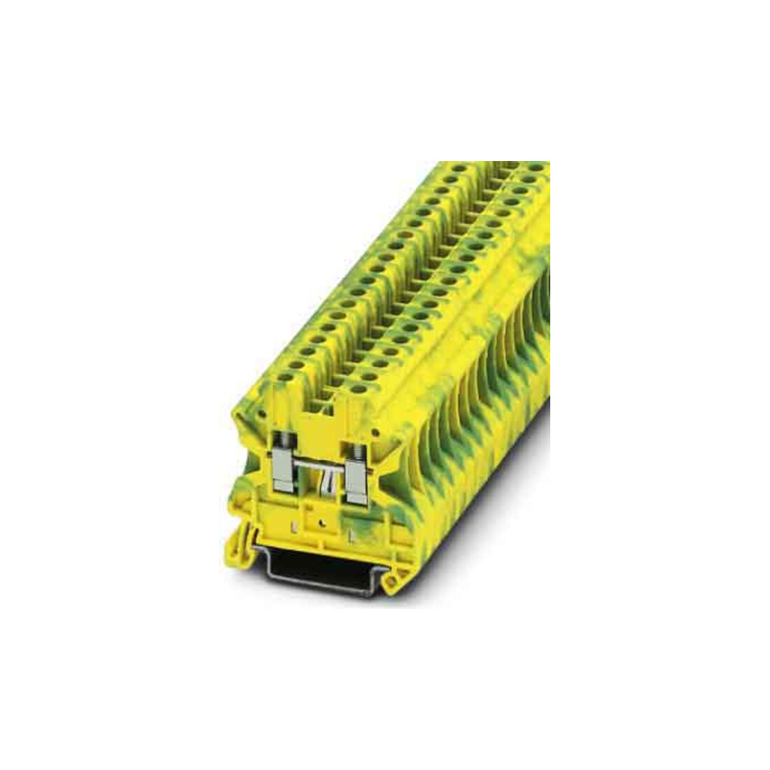 Phoenix Contact Bornier de terre 0,14-6 mm² vert-jaune UT 4-PE