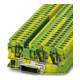 Phoenix Contact Bornier de terre 0,2-10 mm² vert-jaune ST 6-TWIN-PE