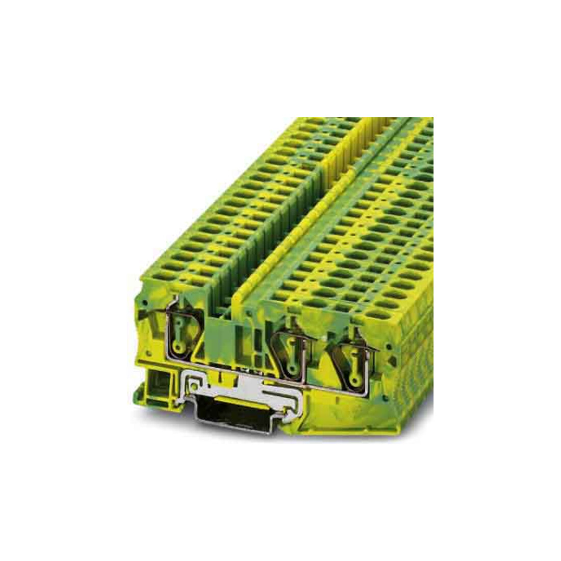 Phoenix Contact Bornier de terre 0,2-10 mm² vert-jaune ST 6-TWIN-PE