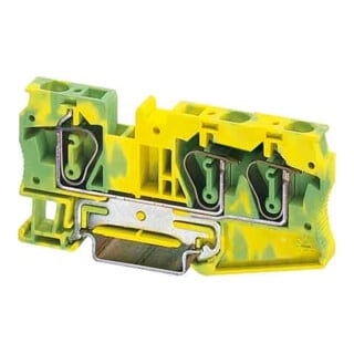 Phoenix Contact Bornier de terre 0,2-10 mm² vert-jaune ST 6-TWIN-PE