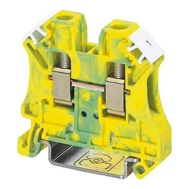 Phoenix Contact Bornier de terre 0,2-10 mm² vert-jaune UT 6-PE