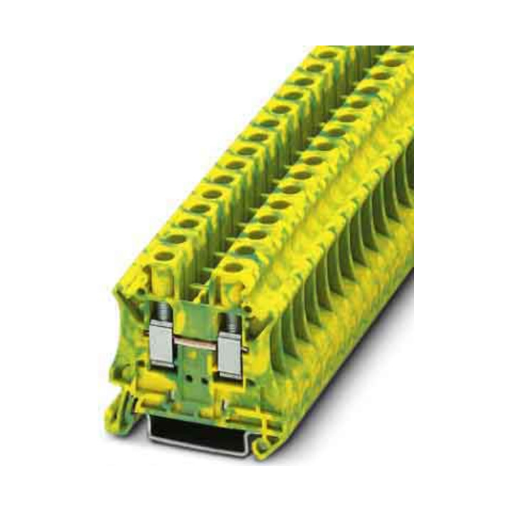Phoenix Contact Bornier de terre 0,2-10 mm² vert-jaune UT 6-PE