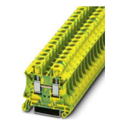 Phoenix Contact Bornier de terre 0,2-10 mm² vert-jaune UT 6-PE-5