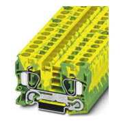 Phoenix Contact Bornier de terre 0,2-16 mm² vert-jaune ST 10-PE-4