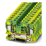 Phoenix Contact Bornier de terre 0,2-25 mm² vert-jaune ST 16-PE-4