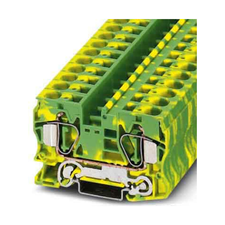 Phoenix Contact Bornier de terre 0,2-25 mm² vert-jaune ST 16-PE
