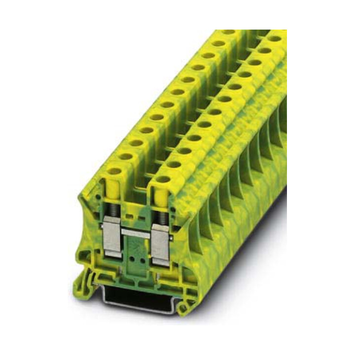 Phoenix Contact Bornier de terre 0,5-16 mm² vert-jaune UT 10-PE