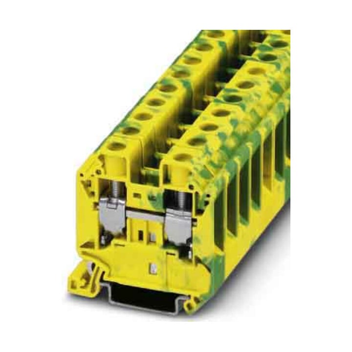 Phoenix Contact Bornier de terre 1,5-25 mm² vert-jaune UT 16-PE