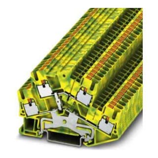 Phoenix Contact Bornier de terre 5,2 mm, vert-jaune PTTBS 2,5-PE