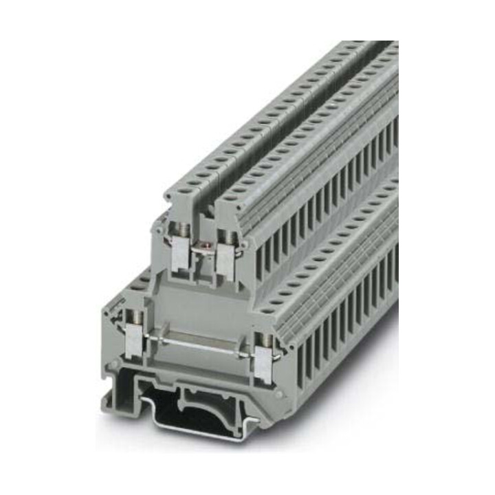 Phoenix Contact Bornier double UKK 5 0,2-4 mm² gris