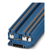 Phoenix Contact Borniers de passage 0,14-4 mm², 5,2 mm, bleu PT 2,5-TWIN BU-1
