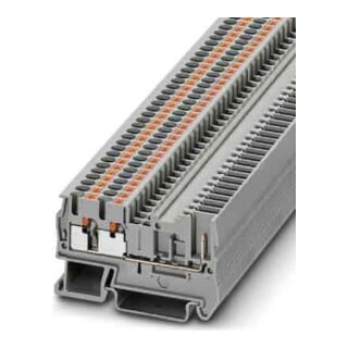 Phoenix Contact Borniers de passage 0,14-4 mm², 5,2 mm, gris PT 2,5-TWIN/1P