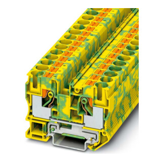 Phoenix Contact Borniers de terre 0,5-16 mm², vert-jaune PT 10-PE