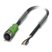 Phoenix Contact Câble capteur-actionneur M12 droit, 4p., 10m SAC4P10,0-PUR/M12FS-1