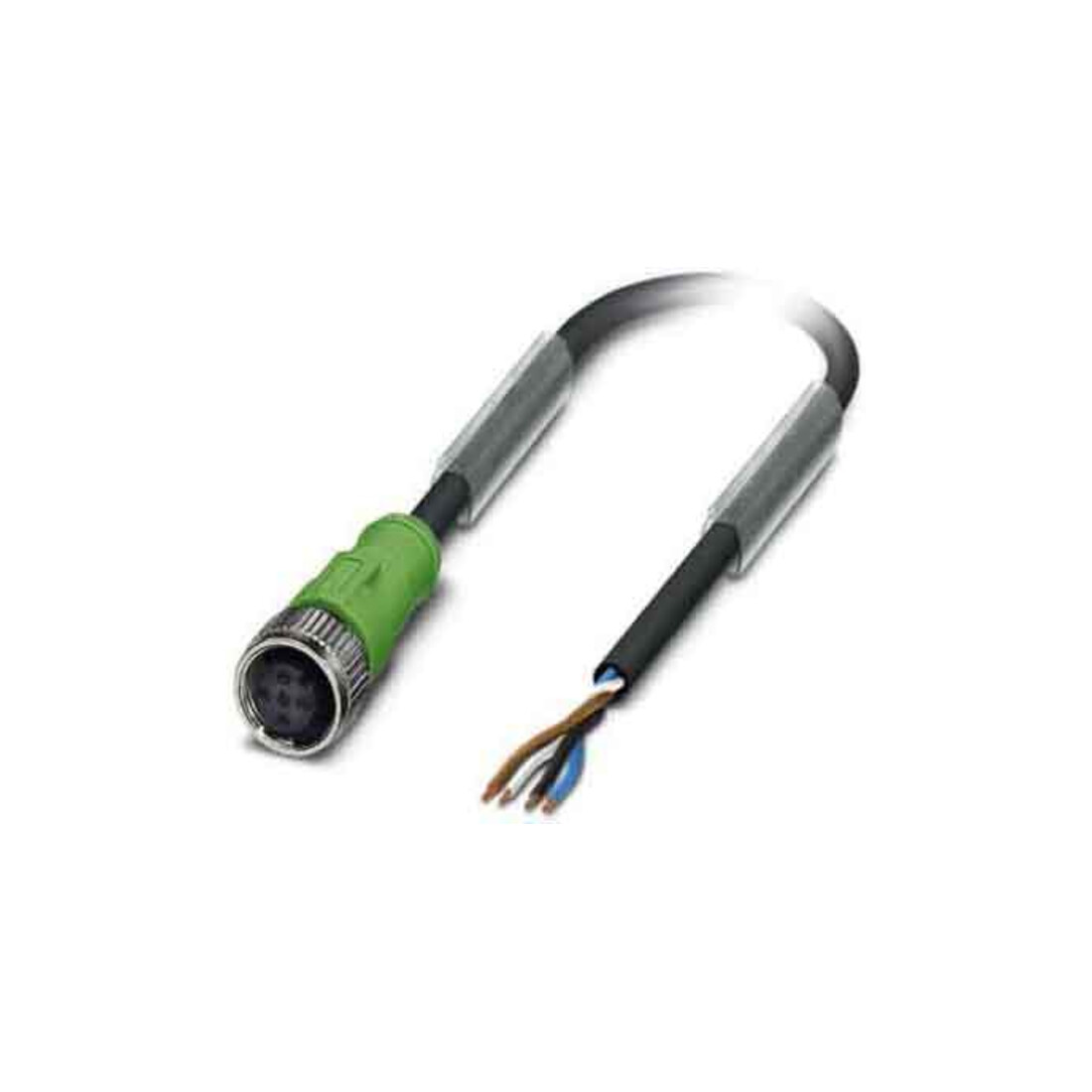 Phoenix Contact Câble capteur-actionneur M12 droit, 4p., 10m SAC4P10,0-PUR/M12FS