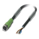 Phoenix Contact Câble capteur, prise M8 droite, 4p., 3m SAC4P-3,0-PUR/M8FS