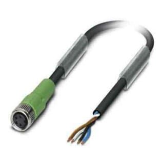 Phoenix Contact Câble capteur, prise M8 droite, 4p., 5m SAC4P-5,0-PUR/M8FS
