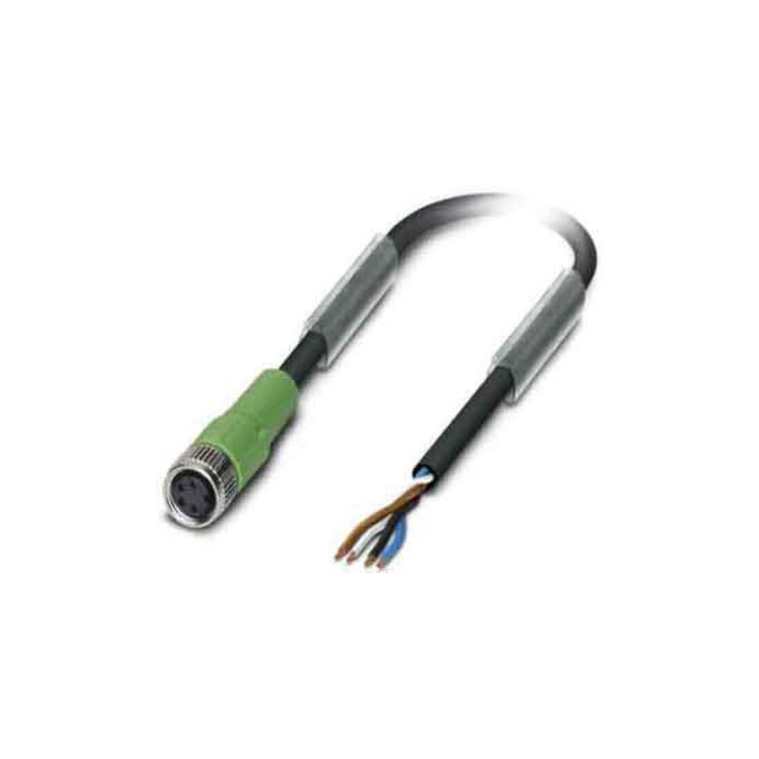 Phoenix Contact Câble capteur, prise M8 droite, 4p., 5m SAC4P-5,0-PUR/M8FS
