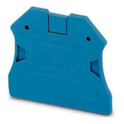 Phoenix Contact Capuchon de finition 48×2,2×48,4 mm, bleu D-UT 2,5/10 BU-4
