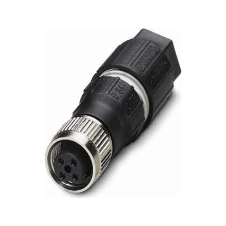Phoenix Contact Connecteur capteur-actionneur 4p., prise M12 droite SACCM12FS-4QO-0,75-M